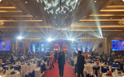 Wedding scene